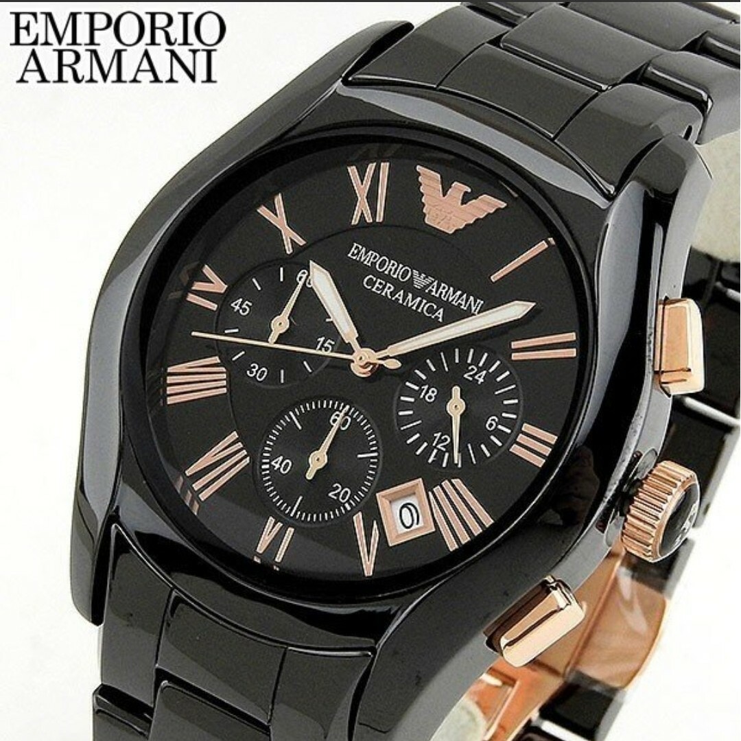 Emporio Armani(エンポリオアルマーニ)の未使用新品☆　エンポリオアルマーニ　AR1410　EMPORIO ARMANI メンズの時計(腕時計(アナログ))の商品写真