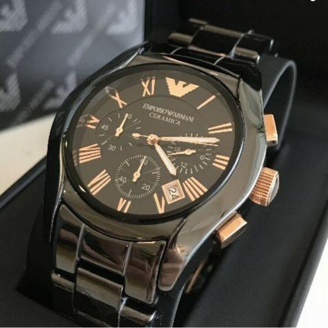 Emporio Armani(エンポリオアルマーニ)の未使用新品☆　エンポリオアルマーニ　AR1410　EMPORIO ARMANI メンズの時計(腕時計(アナログ))の商品写真