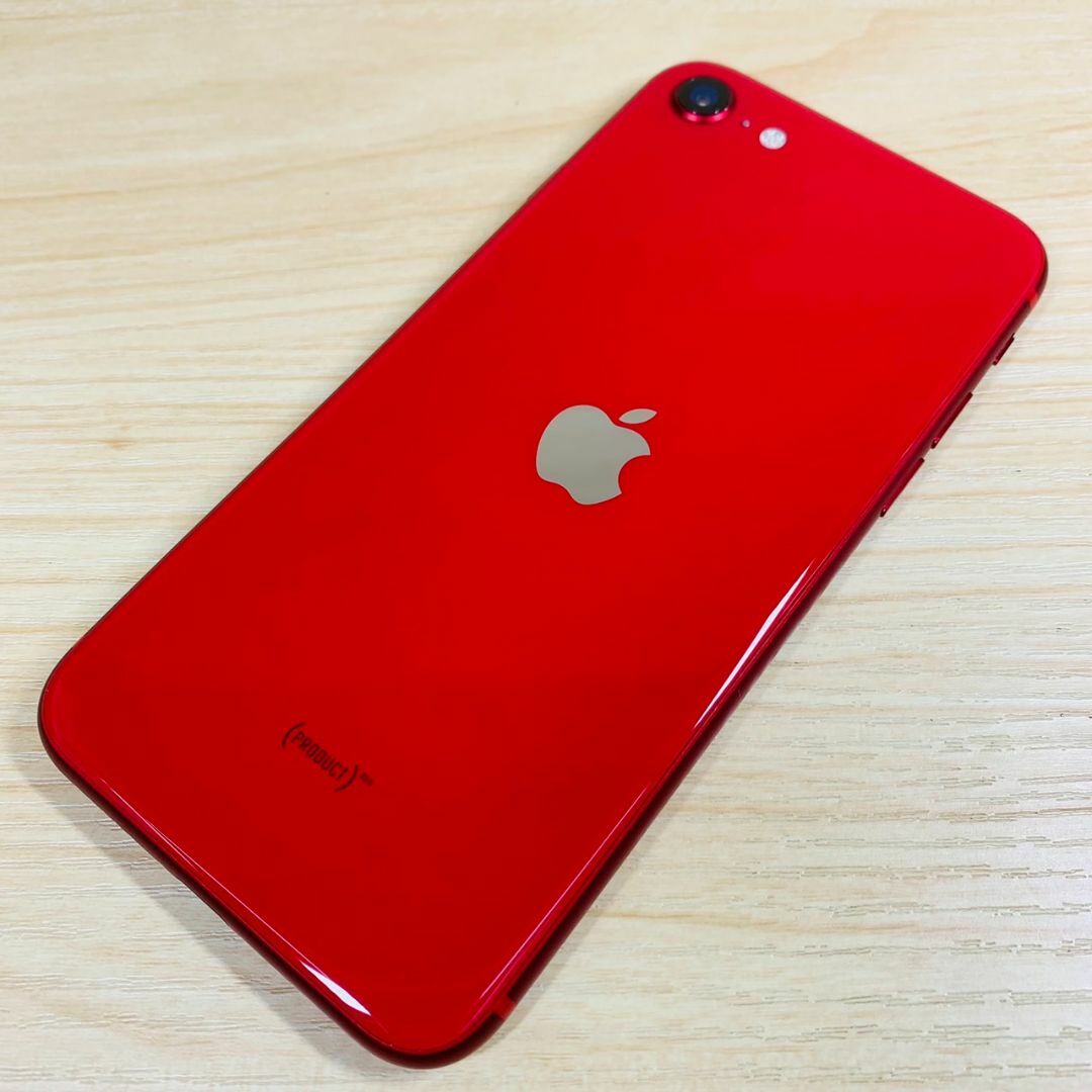 超美品 iPhoneSE 第2世代 64GB Red S8