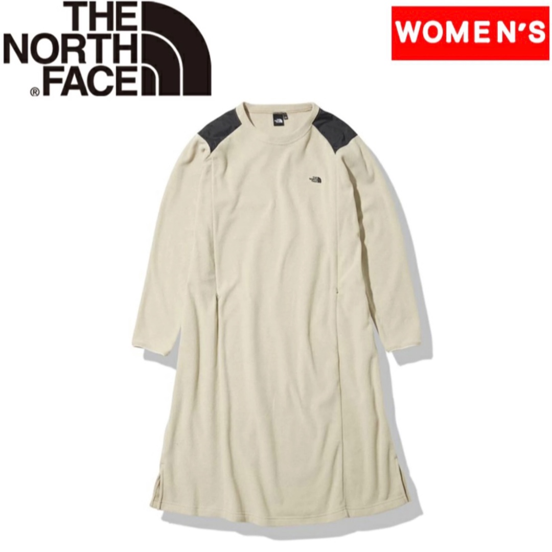 THE NORTH FACE(ザノースフェイス)の【新品】ノースフェイス　フリースワンピース　妊婦 レディースのワンピース(ロングワンピース/マキシワンピース)の商品写真