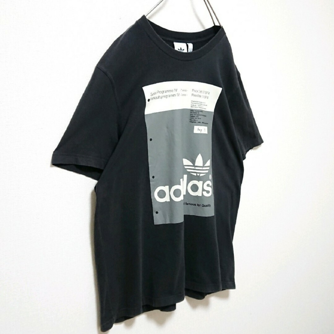 adidas(アディダス)のアディダス フロント プリント トレフォイル ロゴ ビックサイズ 半袖 Tシャツ メンズのトップス(Tシャツ/カットソー(半袖/袖なし))の商品写真