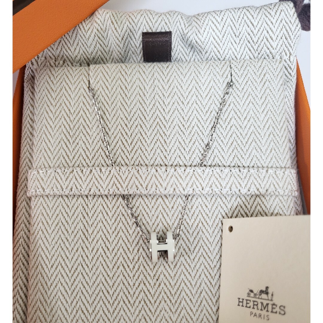 新品 ☆ エルメス HERMES ミニポップH ネックレス - ネックレス