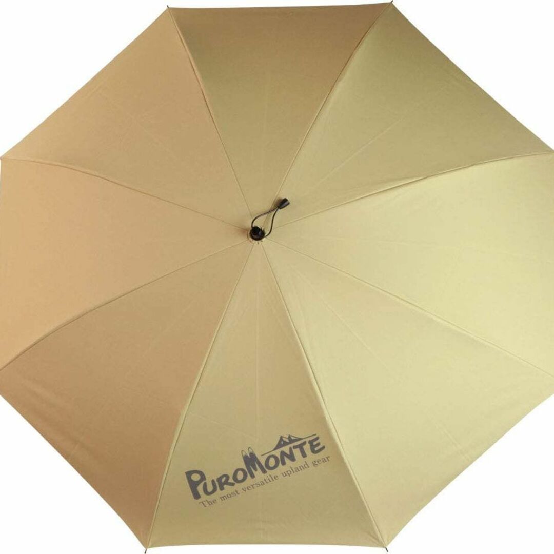 プロモンテ ８本骨 遮熱遮光 日傘 兼 雨傘　ブラウン 熱中症対策　日本製　新品