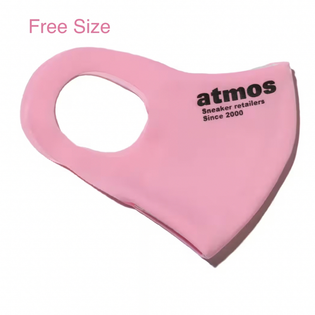 atmos(アトモス)のatmos LOGO MASK PINK ピンク ストレッチマスク メンズのファッション小物(その他)の商品写真