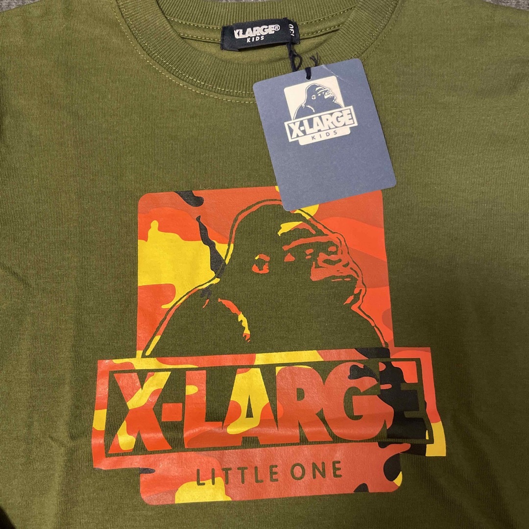 XLARGE(エクストララージ)のXLARGE　7分袖Ꭲシャツ　130cm キッズ/ベビー/マタニティのキッズ服男の子用(90cm~)(Tシャツ/カットソー)の商品写真