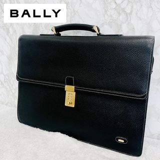 バリー(Bally)のバリー　ビジネスバッグ　ナンバーロック　ヴィンテージ　　ブラック(ビジネスバッグ)