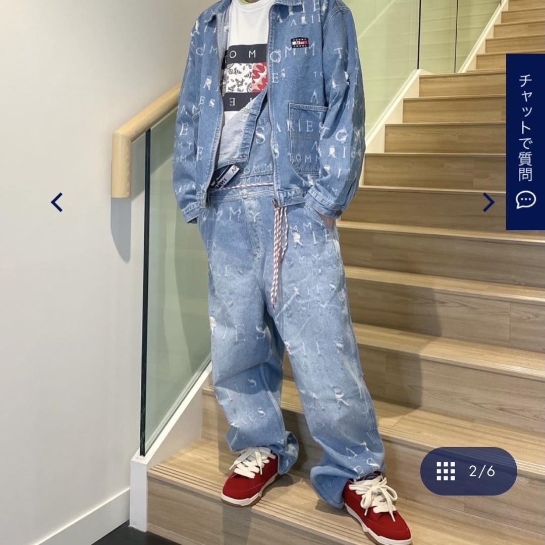 値下げ交渉 トミージーンズ TOMMY JEANS Ariesエディション