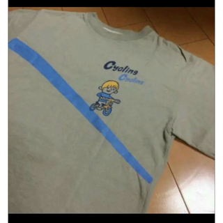 ランドリー(LAUNDRY)のランドリーサイクリングライトグリーンコットンT(Tシャツ/カットソー(半袖/袖なし))