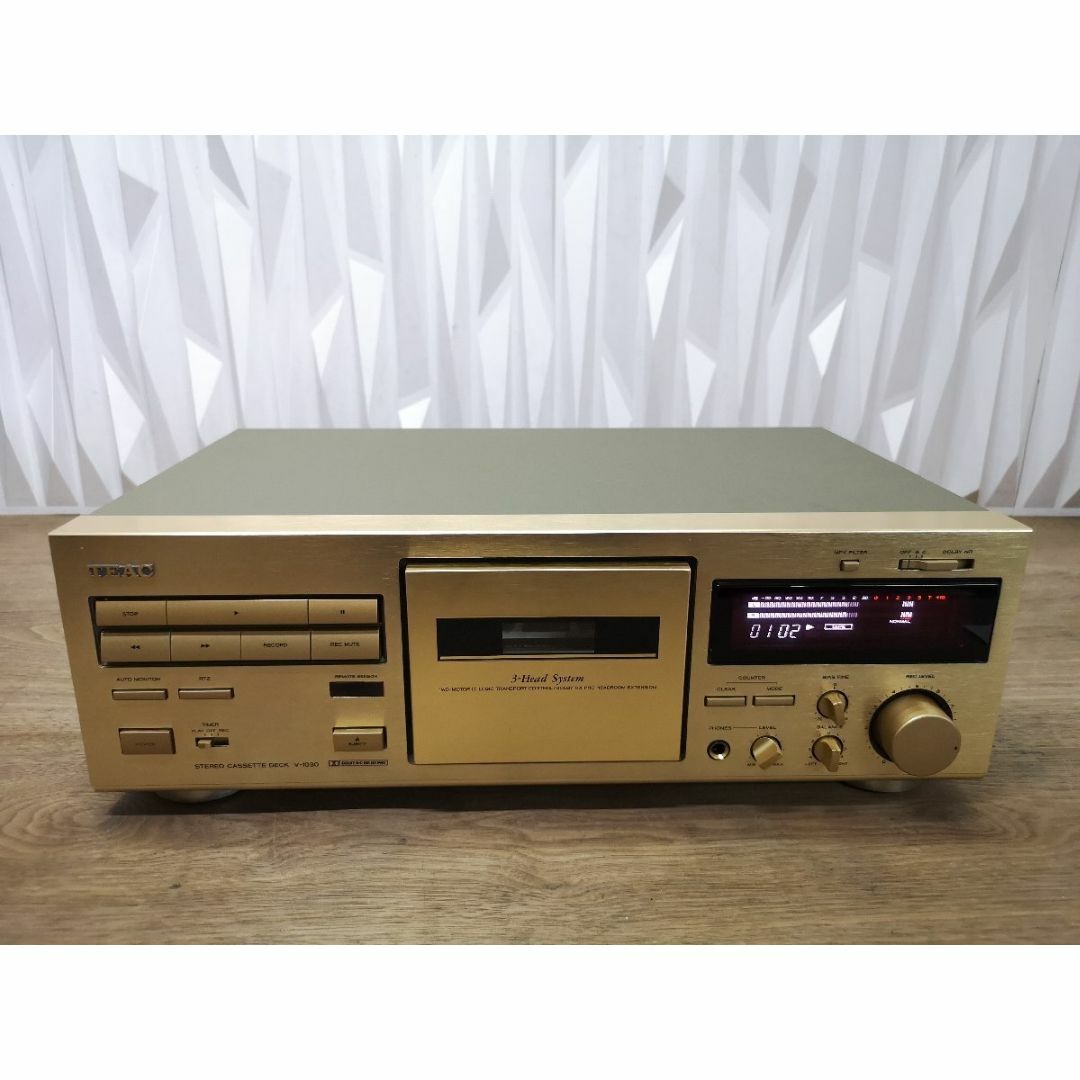 TEAC V-1030 3ヘッド高音質カセットデッキ m0d1938-