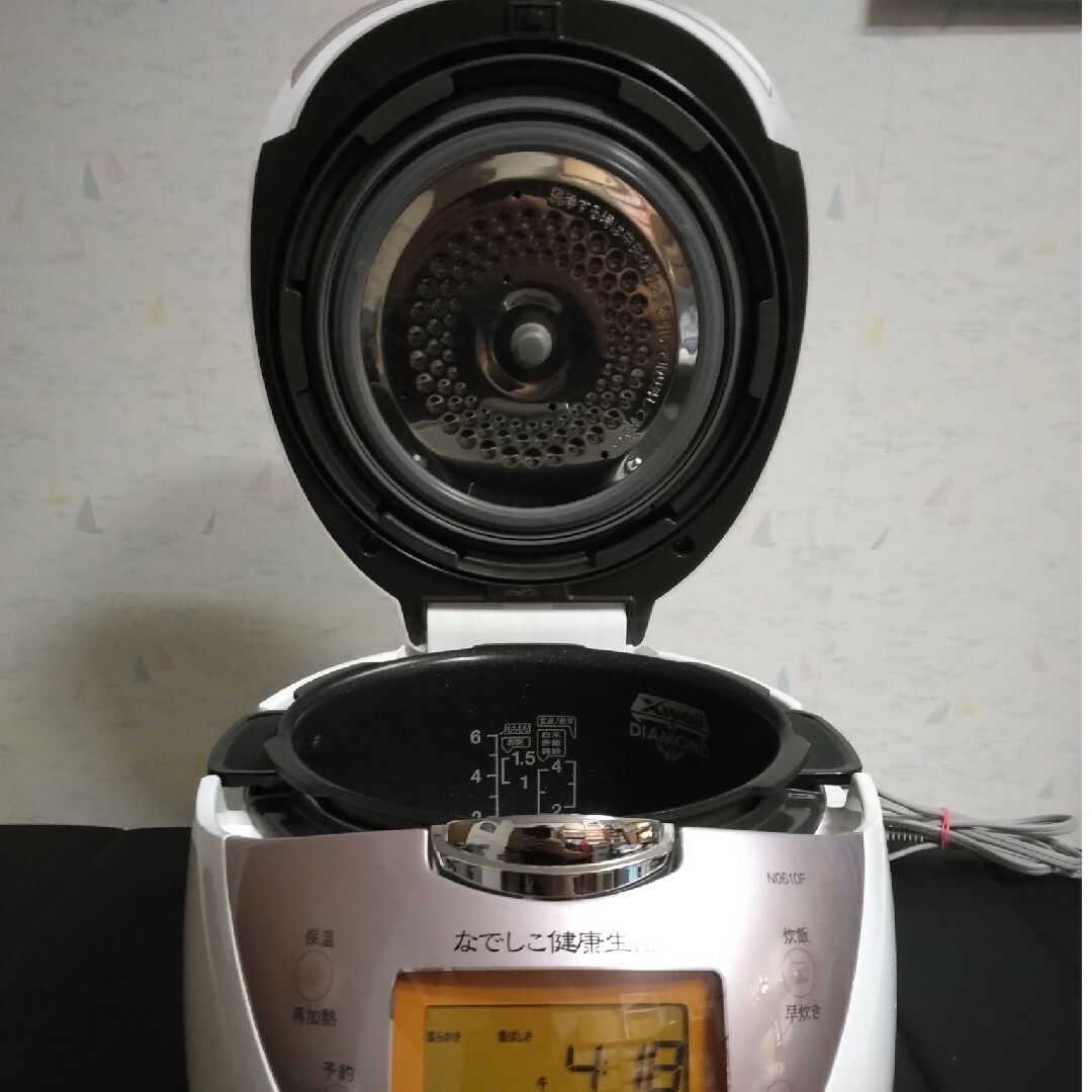 なでしこ健康生活 CRP-N0610F 全自動発芽玄米炊飯器 6合炊 なでしこ健康生活 CRP-N0610F 全自動発芽玄米炊飯器 6合炊
