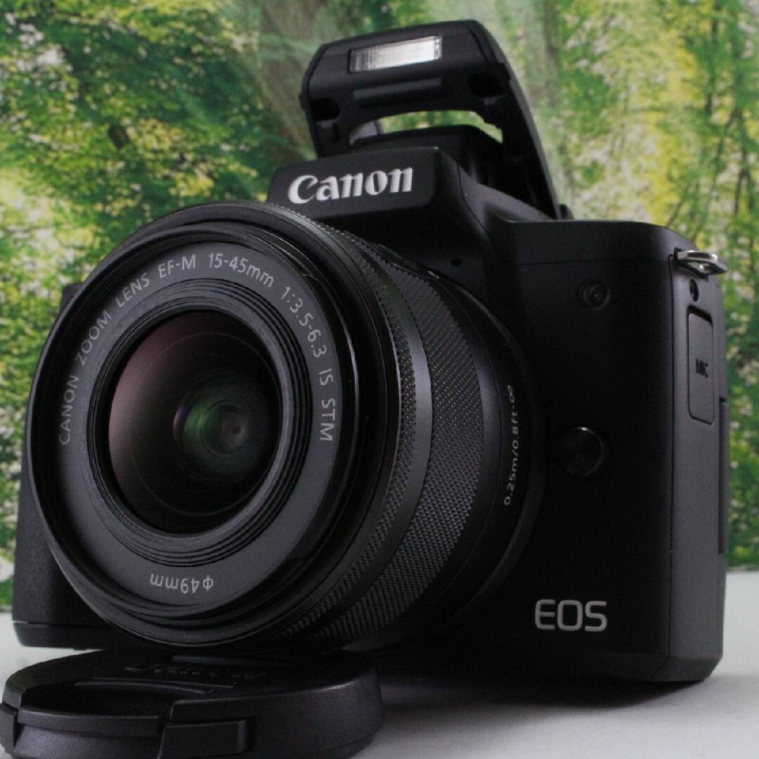 Canon ミラーレス一眼カメラ EOS Kiss M2 標準ズームレンズキット