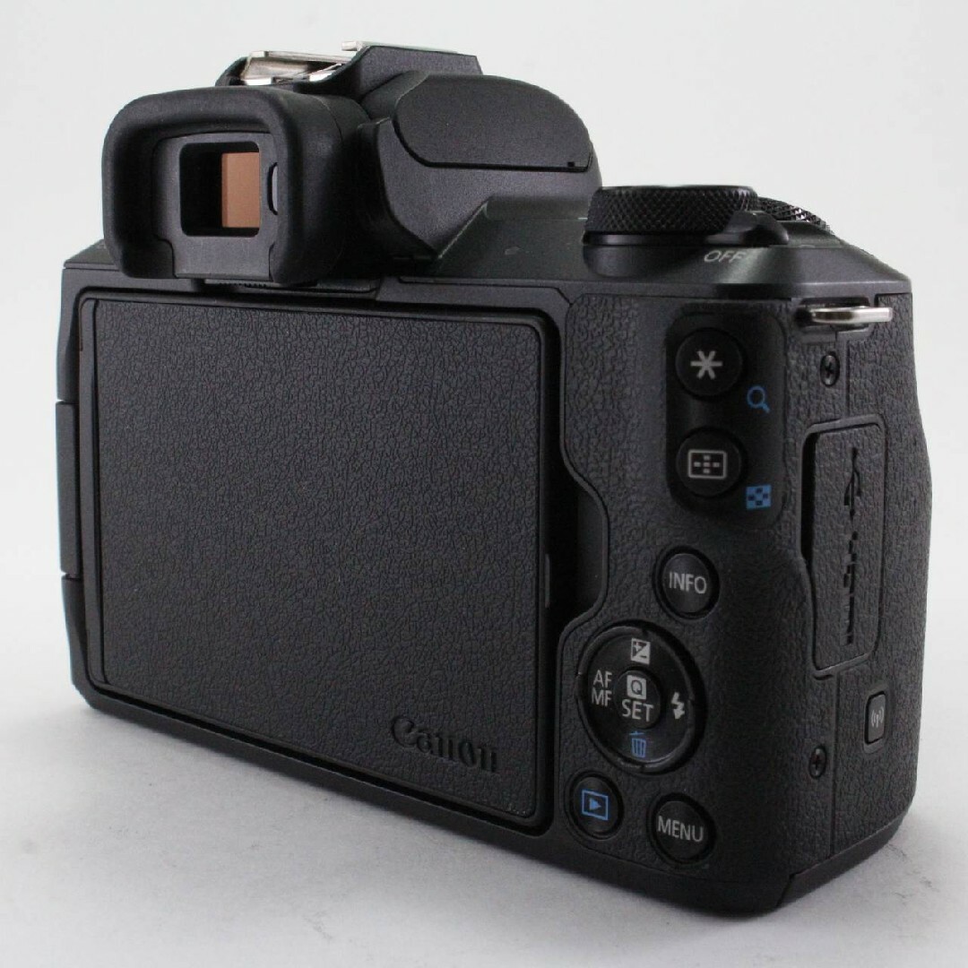 Canon ミラーレス一眼カメラ EOS Kiss M2 標準ズームレンズキット ブラック KISSM2BK-1545 - 3