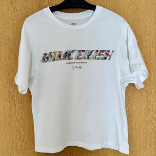 ユニクロ(UNIQLO)のUNIQLO ユニクロ ビリー・アイリッシュ x 村上隆 UT Tシャツ M 白(Tシャツ(半袖/袖なし))