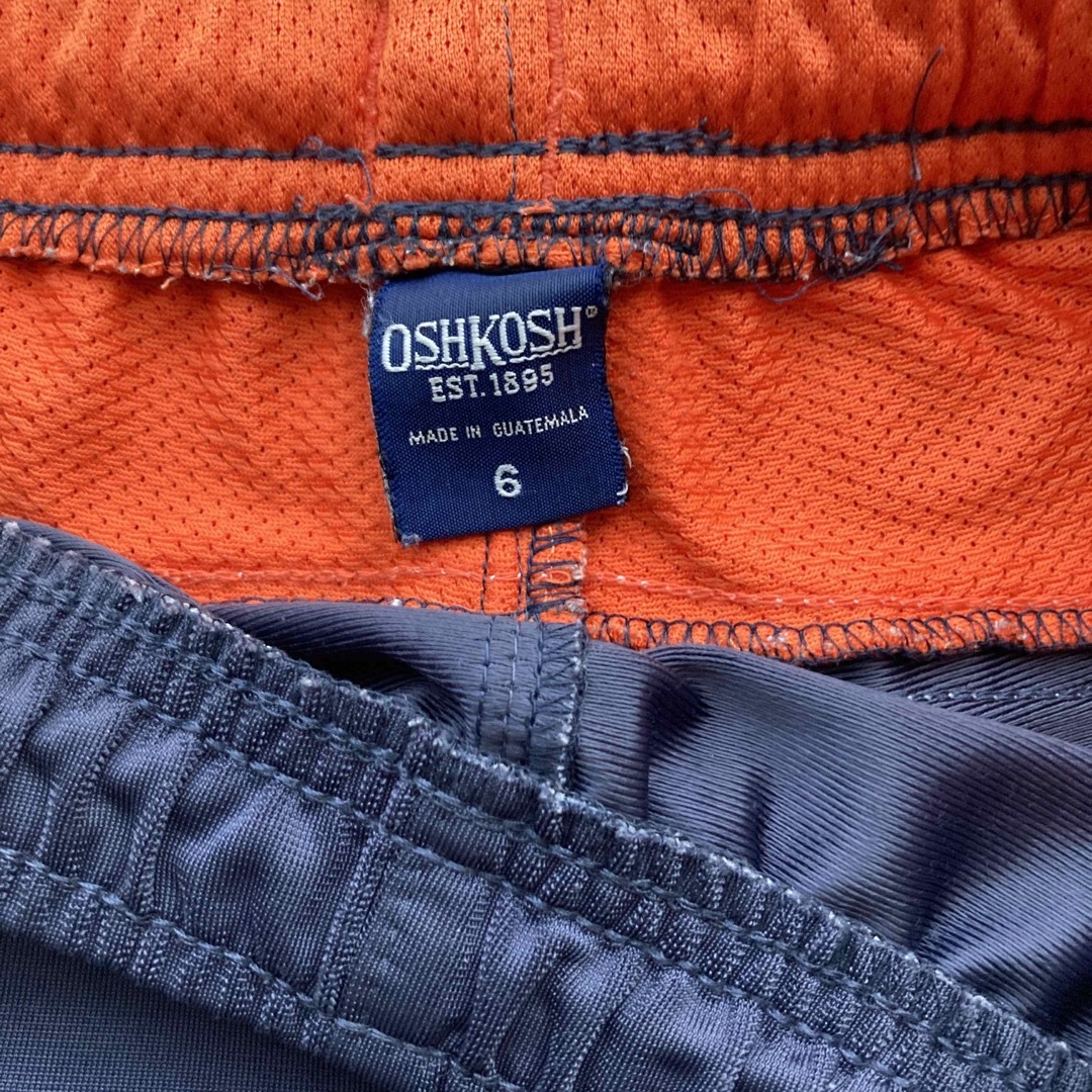 OshKosh(オシュコシュ)のOShkosh     6サイズ    ジャージ生地　半ズボン キッズ/ベビー/マタニティのキッズ服男の子用(90cm~)(パンツ/スパッツ)の商品写真