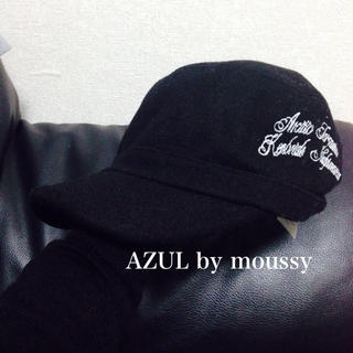 アズールバイマウジー(AZUL by moussy)のAZUL by moussy☆帽子(キャスケット)