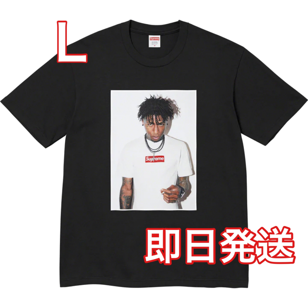 supreme NBA Youngboy tee black L