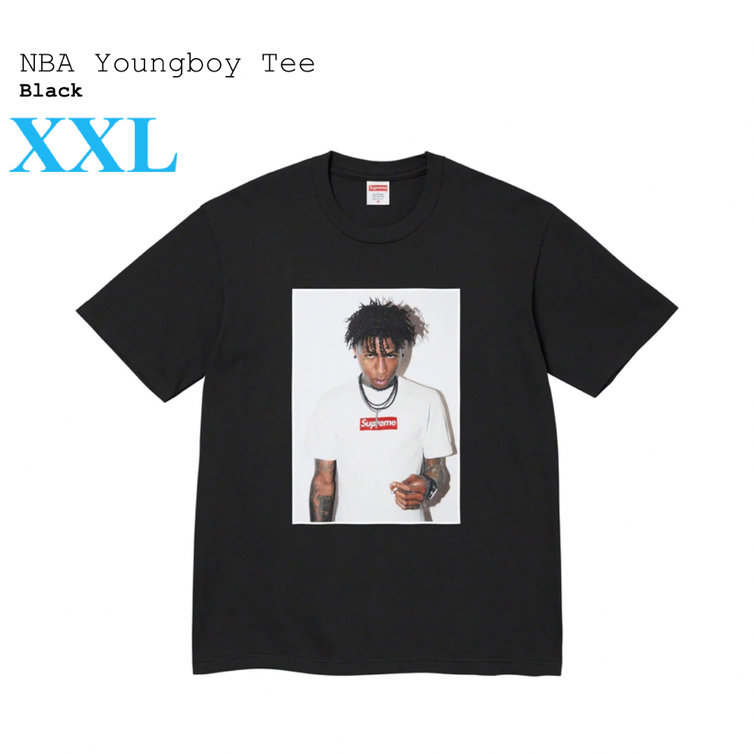 Supreme NBA Youngboy TEE Black XXL