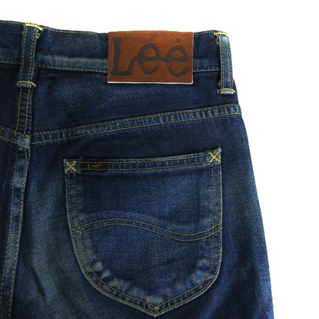 Lee(リー)のリー LEE デニムパンツ ジーンズ ジーパン テーパード 無地 XS 青 レディースのパンツ(デニム/ジーンズ)の商品写真