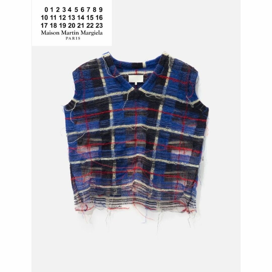 MAISON MARGIELA チェック シアー ベスト | フリマアプリ ラクマ