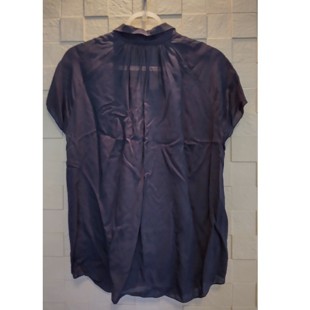 DES PRES(デプレ)のデプレ　カシュクール　スキッパーシャツ レディースのトップス(シャツ/ブラウス(半袖/袖なし))の商品写真