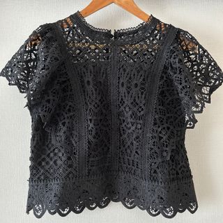 ナルシス(Narcissus)のナルシス　レースtops(カットソー(半袖/袖なし))