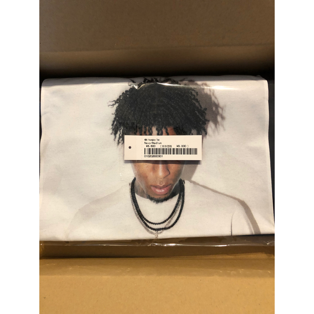 supreme NBA Youngboy Tee navy ネイビー新品Mサイズ