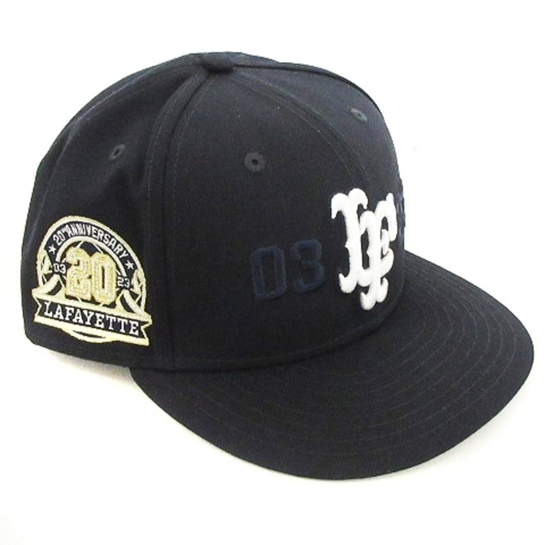 NEW ERA - ニューエラ LFYT コラボ ベースボールキャップ 紺 7 5/8の