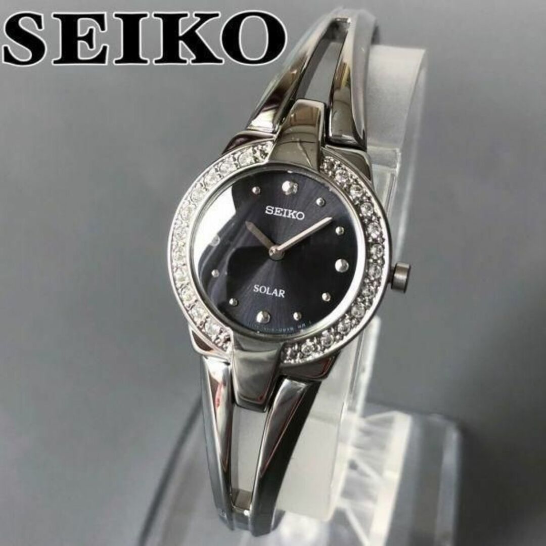 SEIKO(セイコー)の【新品】スワロフスキー★セイコー/SEIKO ソーラー レディース腕時計 レディースのファッション小物(腕時計)の商品写真