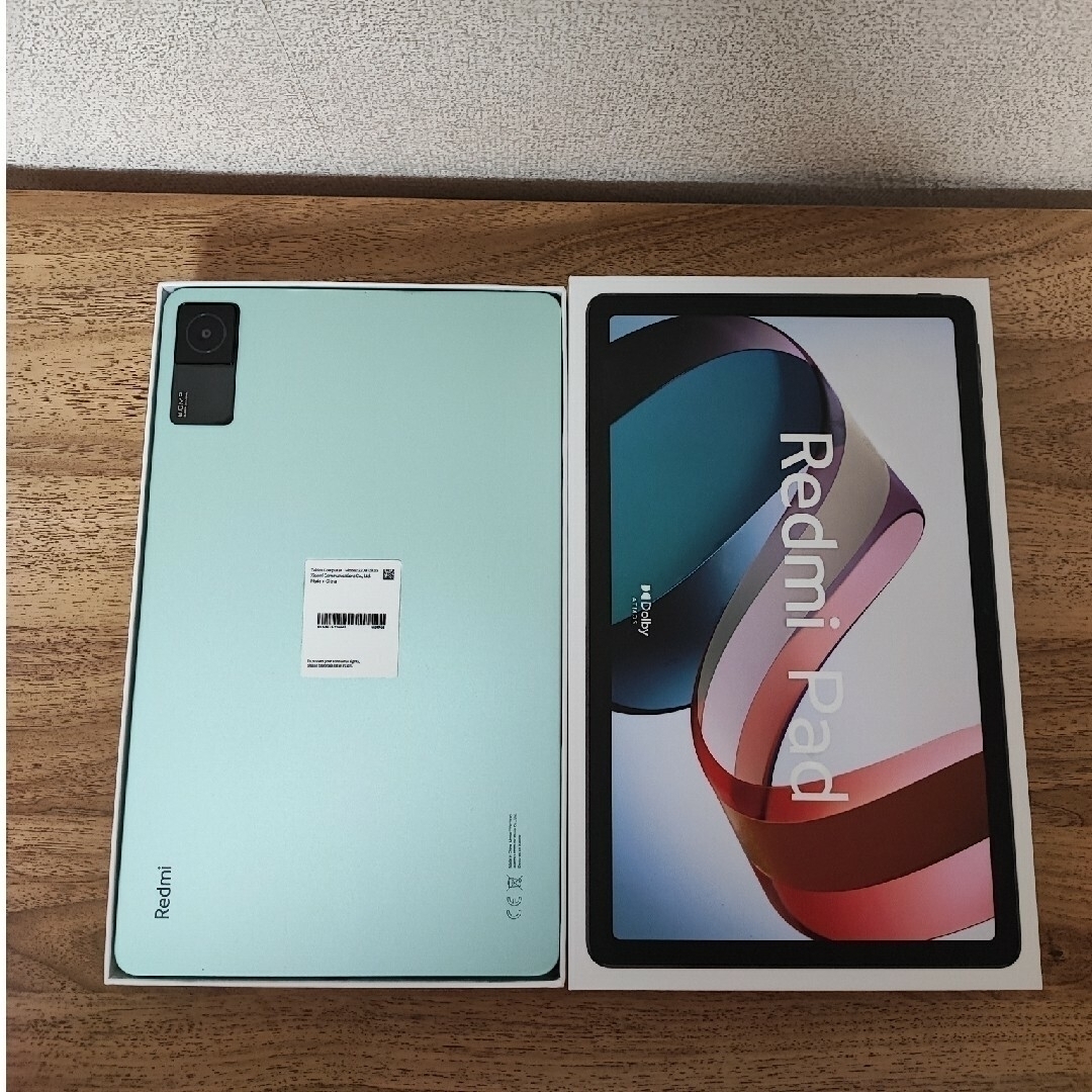 Xiaomi　Redmi Pad Mint Green