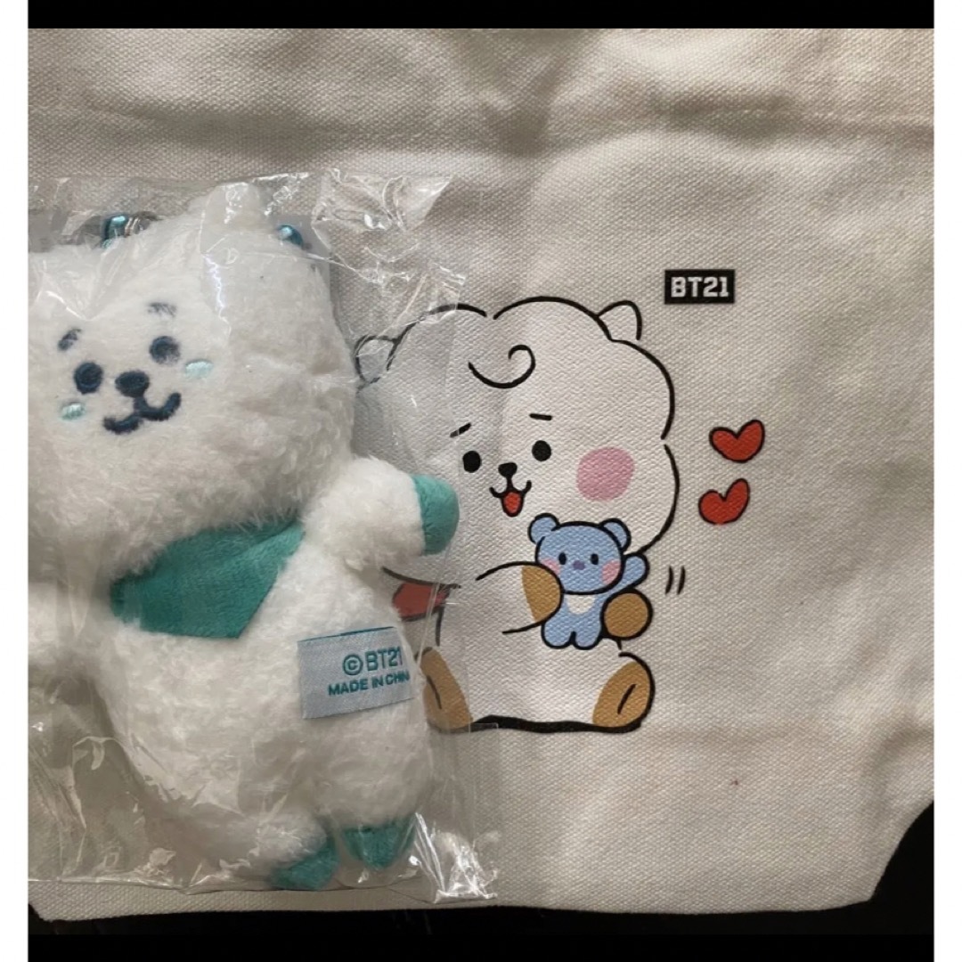 BT21(ビーティーイシビル)の5周年記念　BT21 レインボーマスコット　ＲＪ エンタメ/ホビーのおもちゃ/ぬいぐるみ(キャラクターグッズ)の商品写真