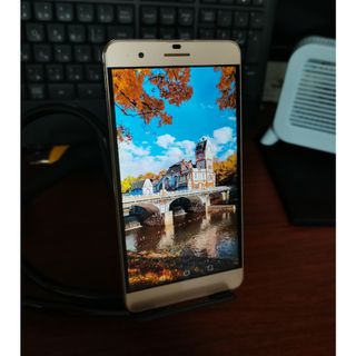 ファーウェイ(HUAWEI)のジャンク 楽天モバイル HUAWEI Honor 6 Plus PE-TL10(スマートフォン本体)