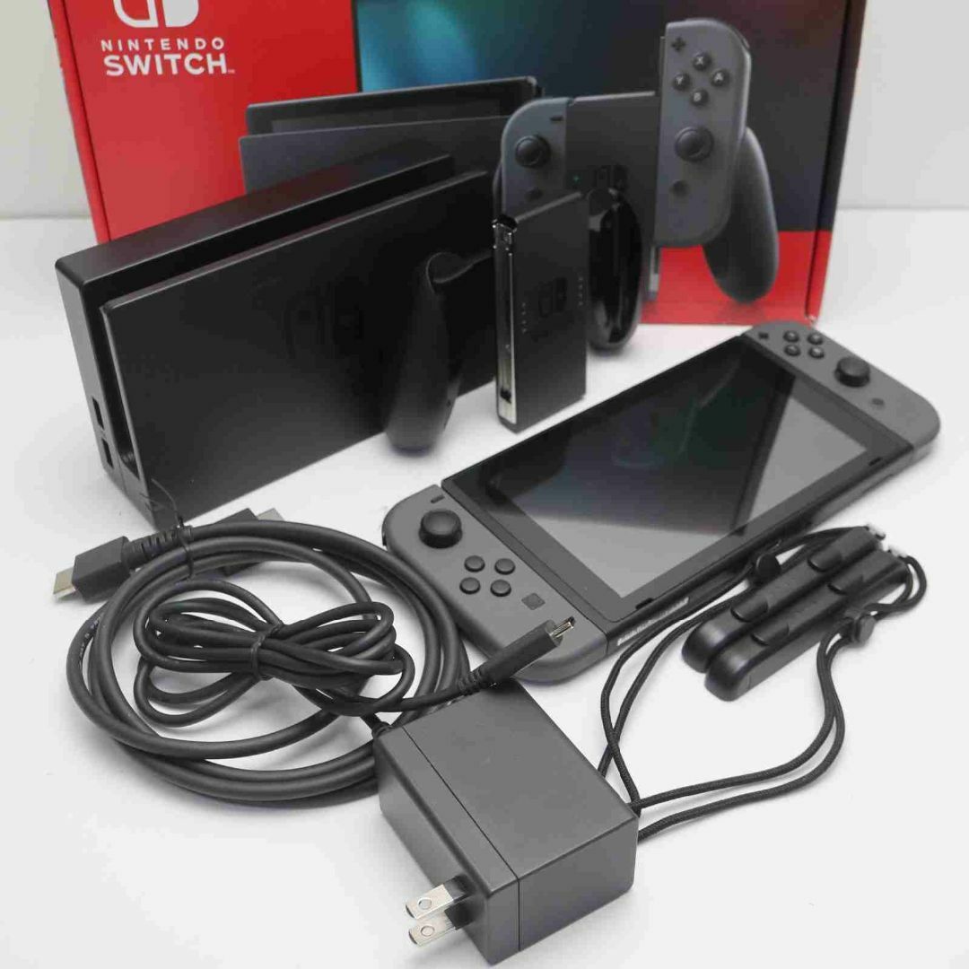 超美品 Nintendo Switch グレー