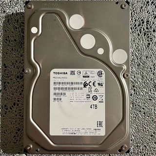 トウシバ(東芝)のTOSHIBA HDD 4TB 7200rpm(PCパーツ)