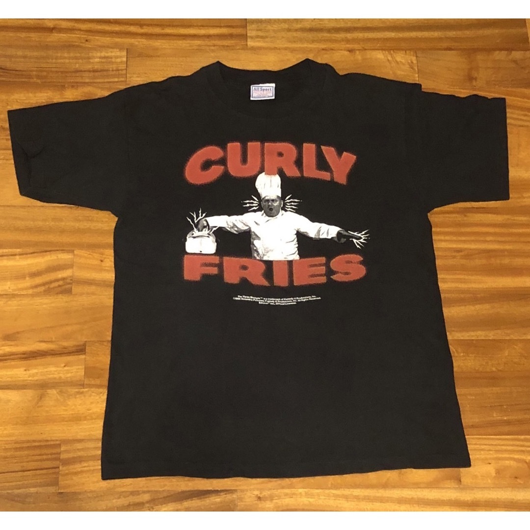 90's ムービーＴシャツ 3バカ大将 アメリカ製 All Sport 96年 メンズのトップス(Tシャツ/カットソー(半袖/袖なし))の商品写真