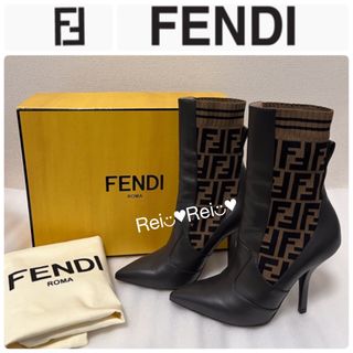 FENDI - 【美品】FENDI ブーツ 38の通販|ラクマ