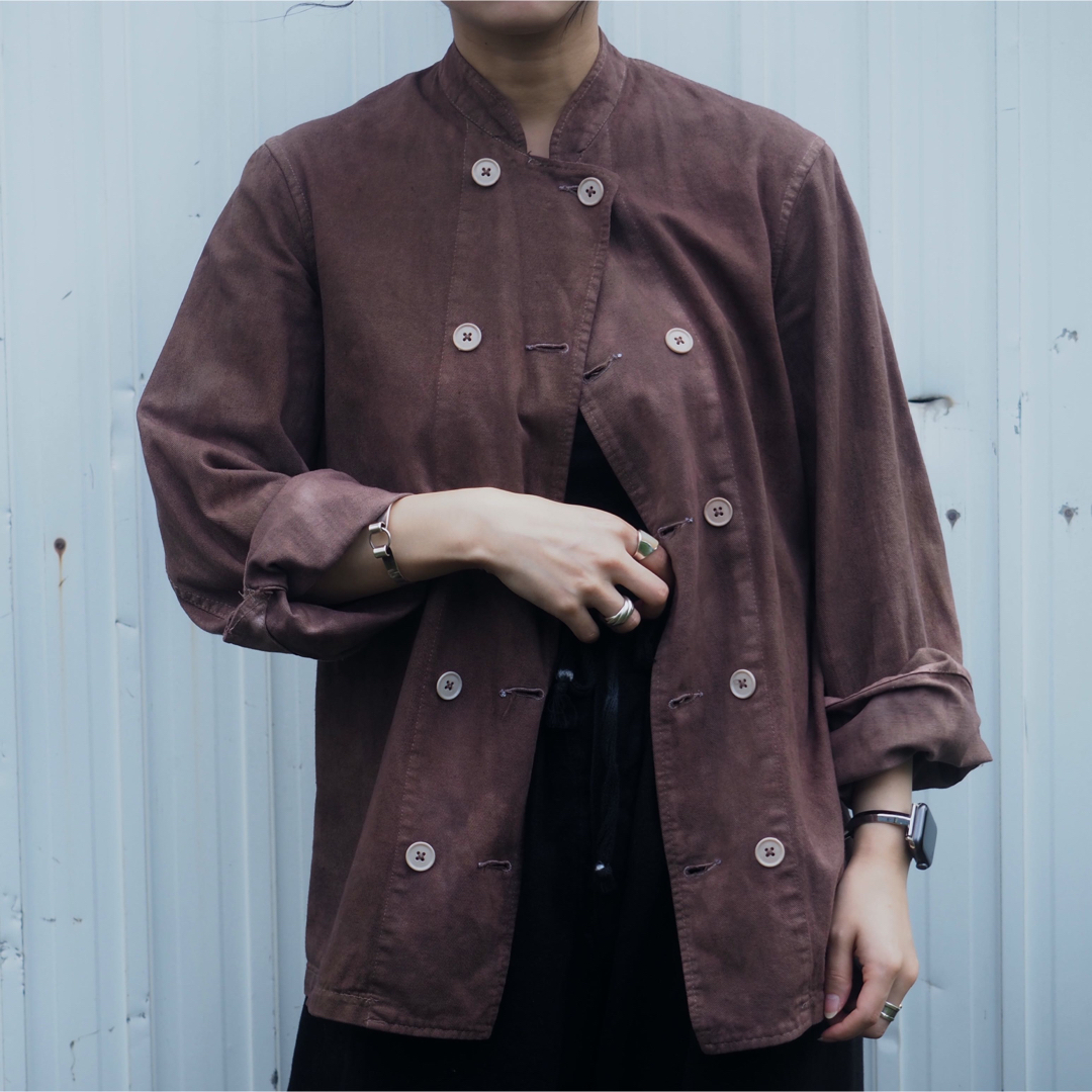 42㎝身幅German Army pieceDyed Cook Shirt