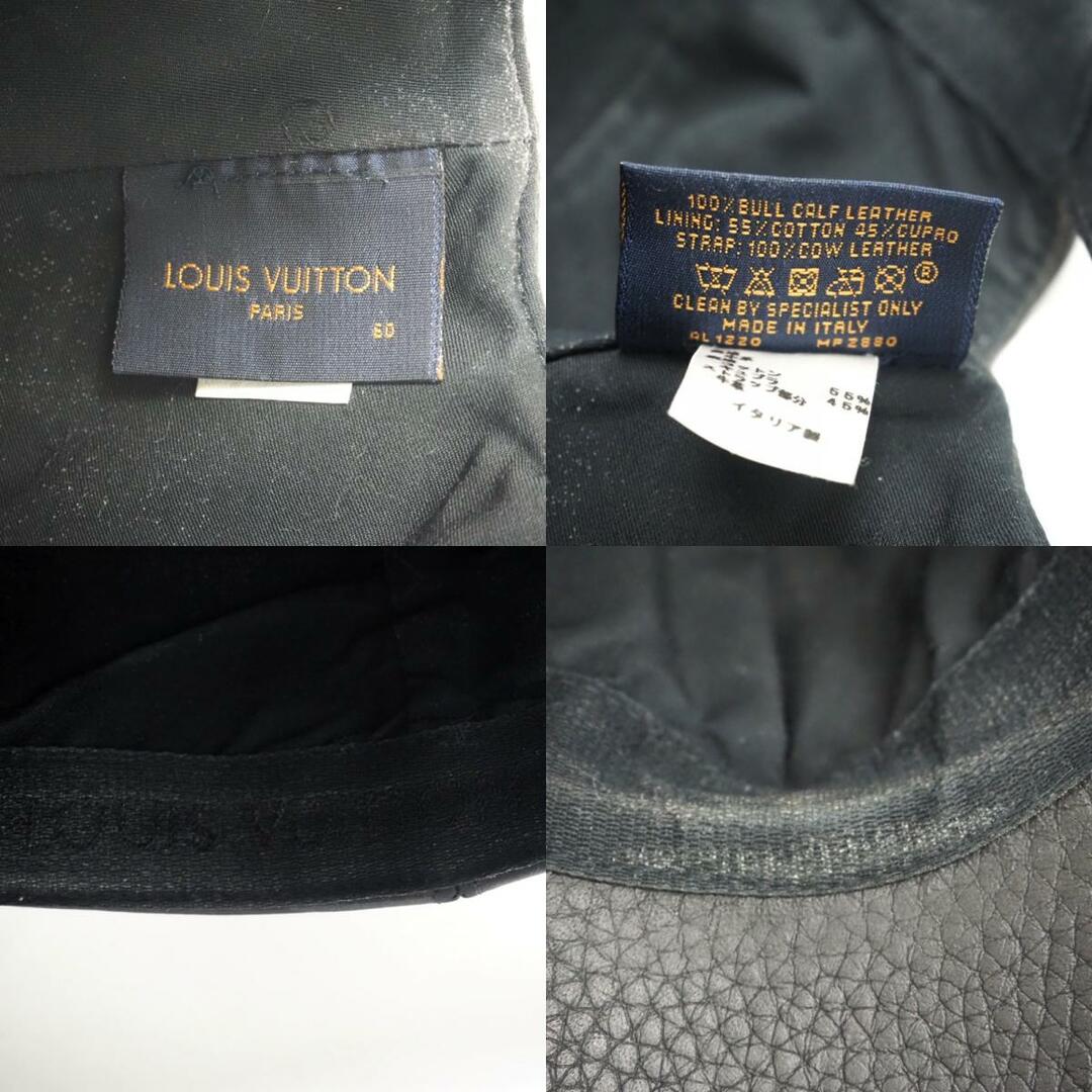 LOUIS VUITTON(ルイヴィトン)のルイヴィトン LOUIS VUITTON キャップ
 キャスケットモノグラム MP2880 ブラック メンズの帽子(キャップ)の商品写真