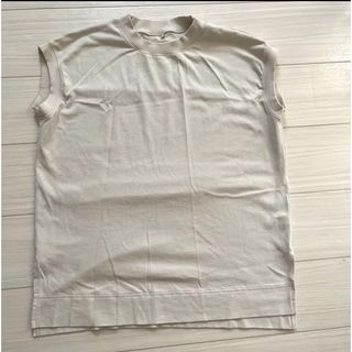 ムジルシリョウヒン(MUJI (無印良品))の無印良品　Tシャツ ノースリーブ フレンチスリーブ(Tシャツ(半袖/袖なし))