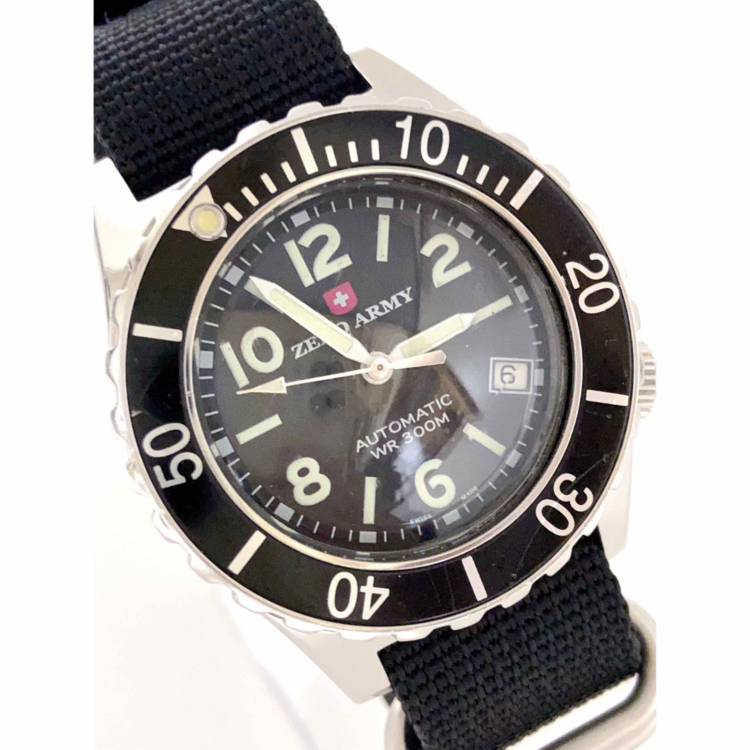 ZENO-WATCH(ゼノウォッチ)のT691 ゼノ アーミー オートマチック 腕時計 MOVE ETA 2846 メンズの時計(腕時計(アナログ))の商品写真