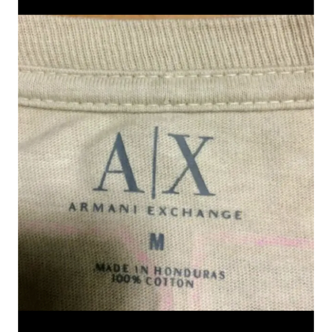 ARMANI EXCHANGE(アルマーニエクスチェンジ)のアルマーニアイボリーコットンT レディースのトップス(Tシャツ(半袖/袖なし))の商品写真