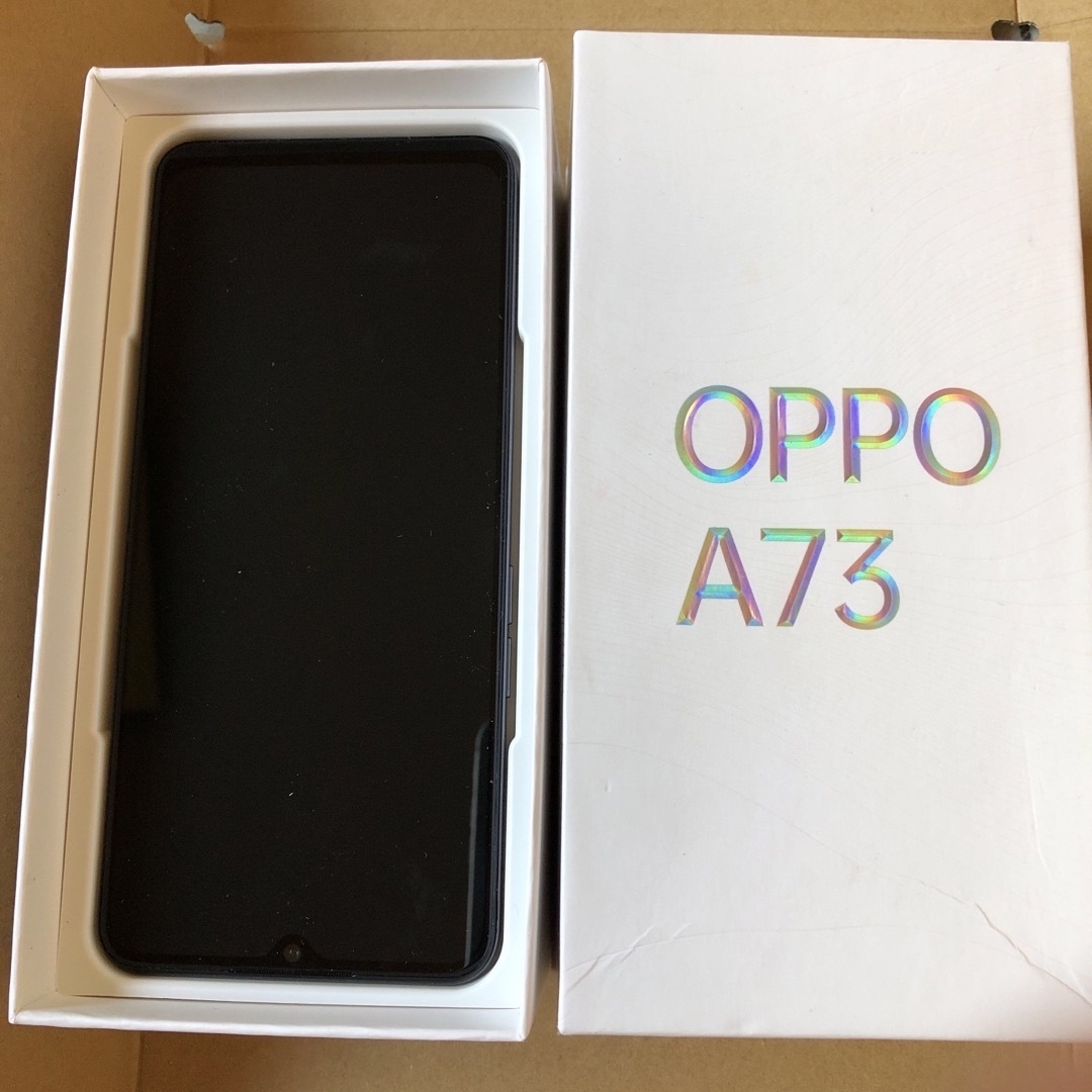 oppo A73 ネイビー　SIMフリー