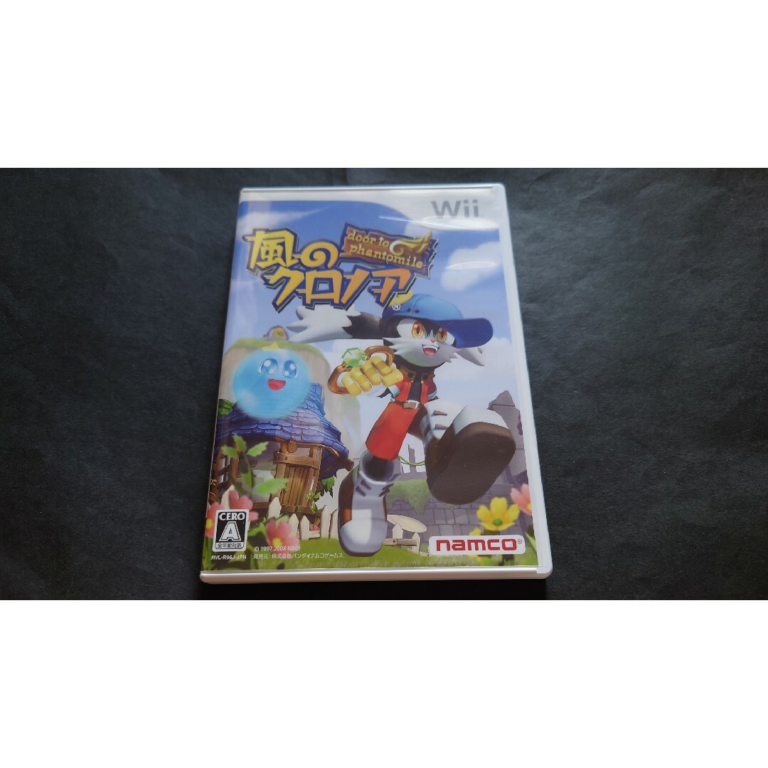 Wii(ウィー)のWii 風のクロノア door to phantomile エンタメ/ホビーのゲームソフト/ゲーム機本体(家庭用ゲームソフト)の商品写真