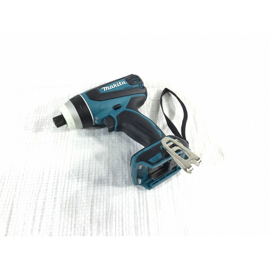 ☆未使用品☆makita マキタ 14.4V 充電式4モードインパクトドライバー TP131DRGX 青/ブルー バッテリー2個(6.0Ah) 充電器 ケース 76954