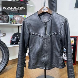 KADOYA - KADOYA SWISS ARMY JACKET カドヤレザージャケット 廃盤の ...