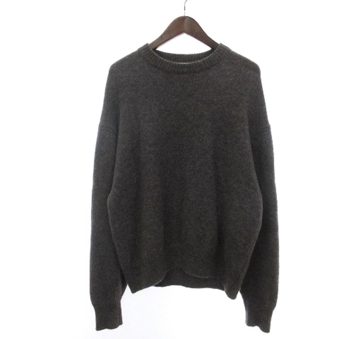 リドム 21AW WOOL CASHMERE KNIT ニット セーター 茶 M