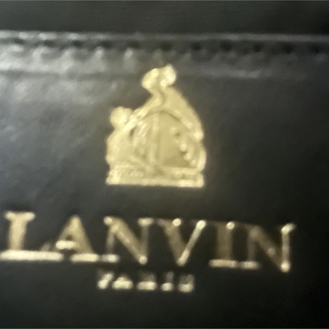 LANVIN - 【美品】LANVIN PARIS ランバンパリ 総柄 チェーンショルダー