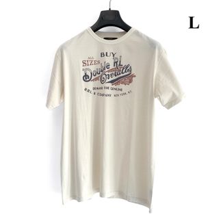 ダブルアールエル(RRL)の23SS 新品 RRL ダブルアールエル ラルフローレン  Tシャツ 半袖 L(Tシャツ/カットソー(半袖/袖なし))