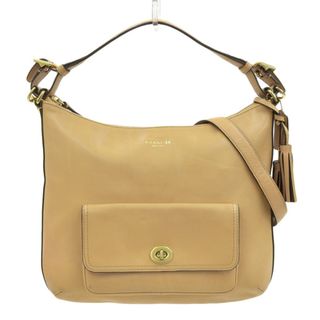 コーチ(COACH)のコーチ COACH レザー レガシー コートニー ホーボー ショルダー バッグ ベージュ 22381 Y01959(その他)