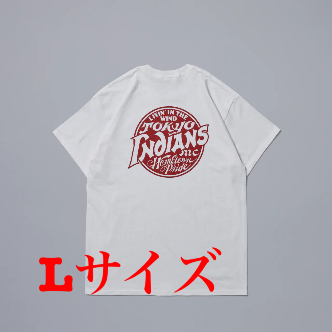 Tシャツ/カットソー(半袖/袖なし)Tokyo Indians MC TEE RED L東京 ...