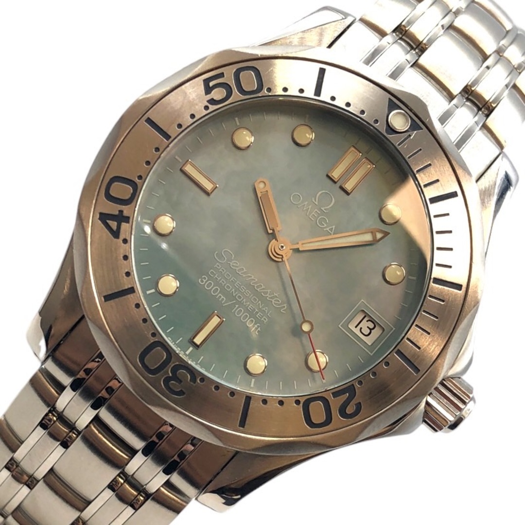 オメガ OMEGA シーマスター プロフェッショナル 300 ブルーシェル 2050.71 SS レディース 腕時計